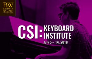 BW Conservatory Summer Keyboard Institute