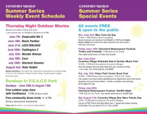 Thursday Night Outdoor Movies (June 14: Black Panther)