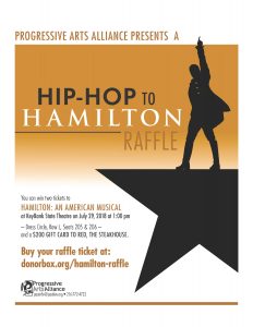 "Hip-Hop to Hamilton" Raffle and Platform Beer Happy Hour Event