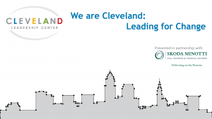 We Are Cleveland: Leading for Change
