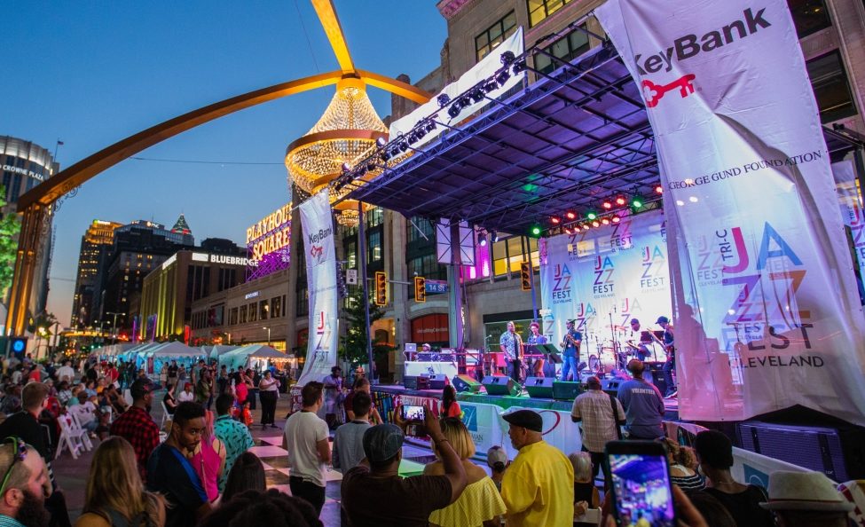 TriC JazzFest Outdoor Lineup & Events, KeyBank and TriC JazzFest at