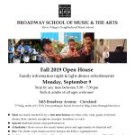 Fall Open House & Family Information Night