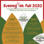 Gallery 1 - Evening Ink ONLINE - Fall 2020