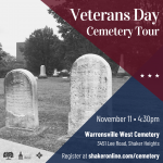 Veterans Day Cemetery Tour