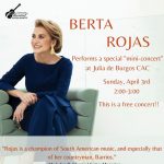 Berta Rojas Special "Mini-Concert"