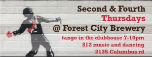 Cleveland Tango School Social Hour @ Forest City Brewery