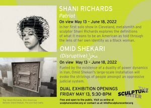 Dual Exhibition Opening for Shani Richards and Omid Shekari