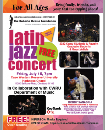 Gallery 1 - FREE Annual 2022 Roberto Ocasio Latin Jazz Concert