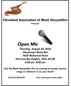 Cleveland Association of Black Storytellers (CABS) Open Mic