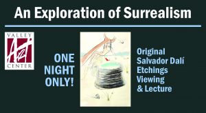 One Night Only! Aug 5th - Original Salvador Dalí Etchings, Lecture, and Live Music!