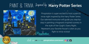 Trivia Paint Night | Harry Potter-inspired