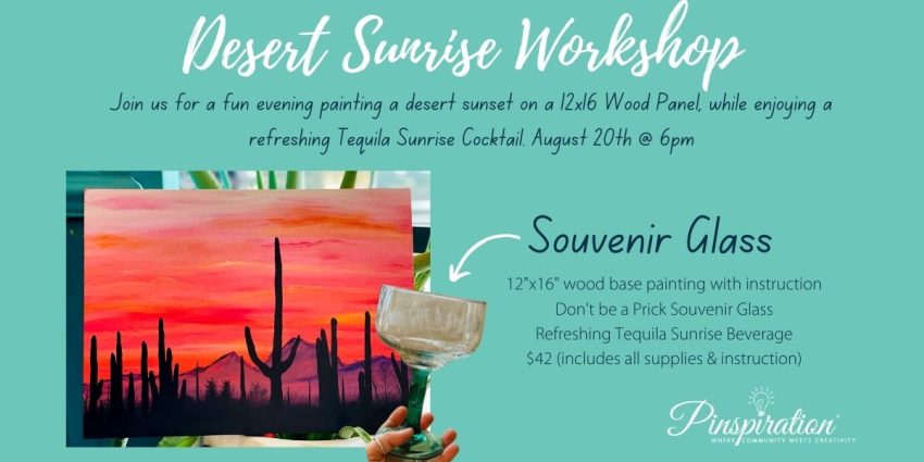 Gallery 1 - Desert Sunrise Paint Workshop