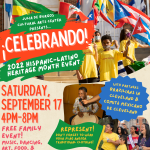 Celebrando! 2022 Hispanic-Latino Heritage Month Event
