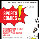 Lake Erie Ink Creative Days: Sports Comics