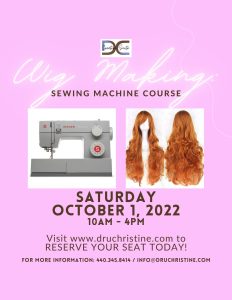 Wig Making Using a Sewing Machine
