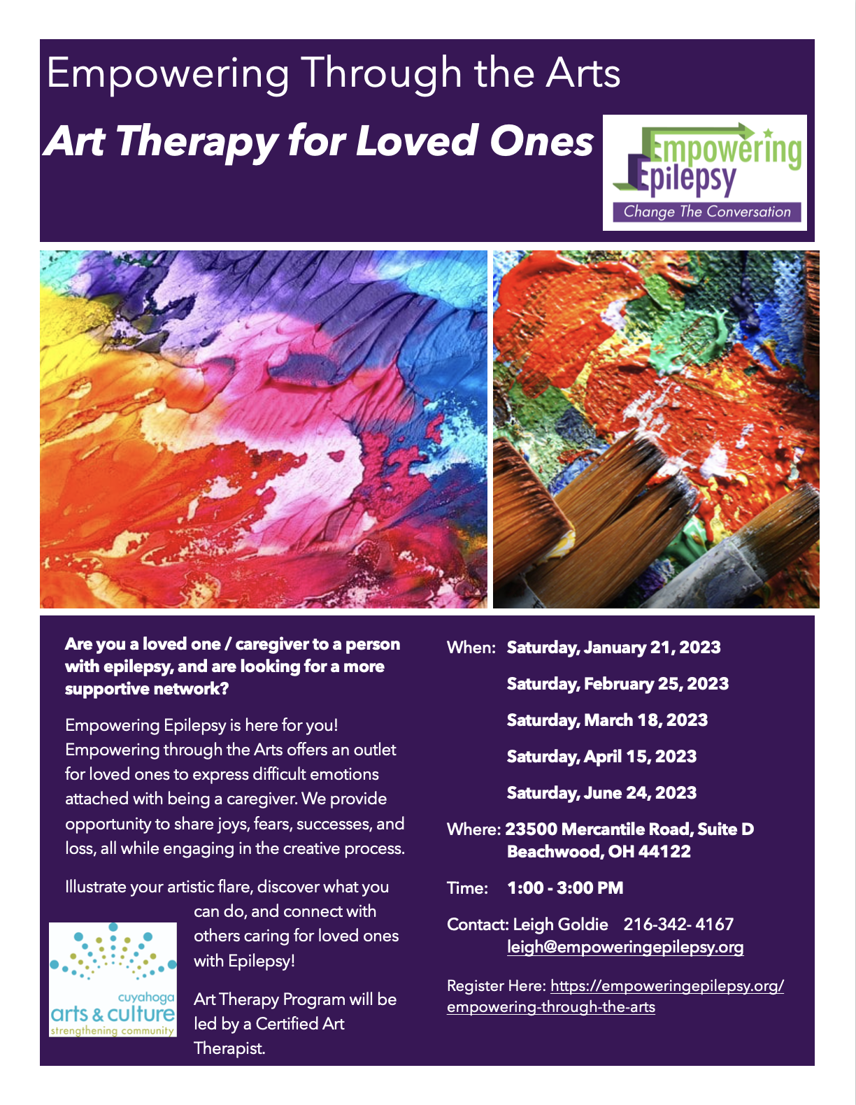 Art Therapy Class - Empowering Through the Arts