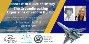 Dinner with a Slice of History- "The Groundbreaking Experience of Sandra Durbin"