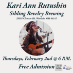 Kari Ann Rutushin Live at Sibling Revelry Brewing