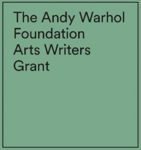 The Andy Warhol Foundation Arts Writers Grant