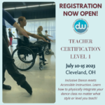 Dancing Wheels Physically Integrated Dance Level 1 Teacher Certification