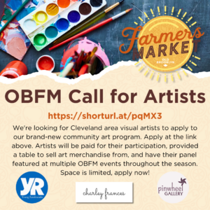 Call for Artists: Old Brooklyn Farmers Market 2023 - Live Art Series