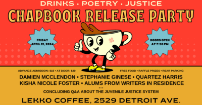 Writers in Residence Chapbook Release Party