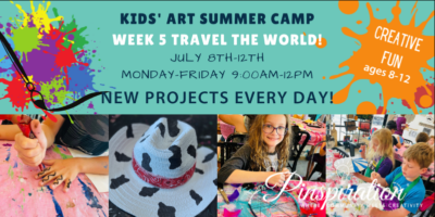 Art Camp Week 5 Travel the World