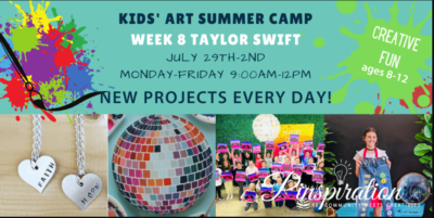 Art Camp Week 8 Taylor Swift