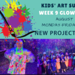 Art Camp Week 9 Glow in the Dark