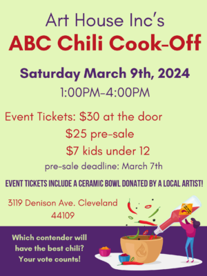 Art House, Inc. Annual Chili Cook Off