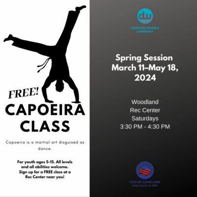 FREE Capoeira Classes at City of Cleveland NRRCs