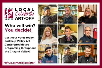 Local Celebrity Art-Off Live Auction | A Fundraiser for the Valley Art Center