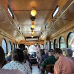 Gallery 2 - View of the inside of the trolley with guests in it.