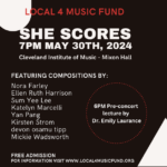 She Scores Opening Concert